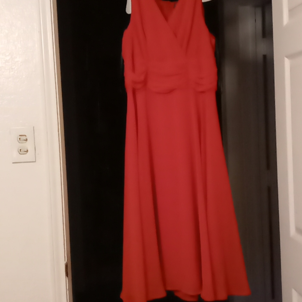 Red dress